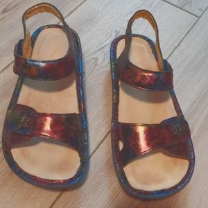 Sandals, alegria size 7 USA or 37 Europe